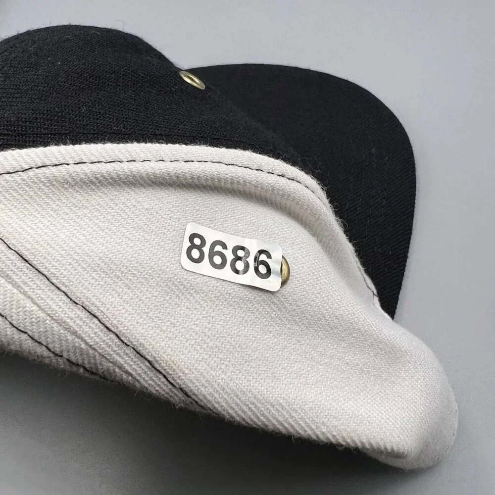 Air Jordan Hat Men Black White Embroidered Red Logo Jumpman Snap‎ Back Cap